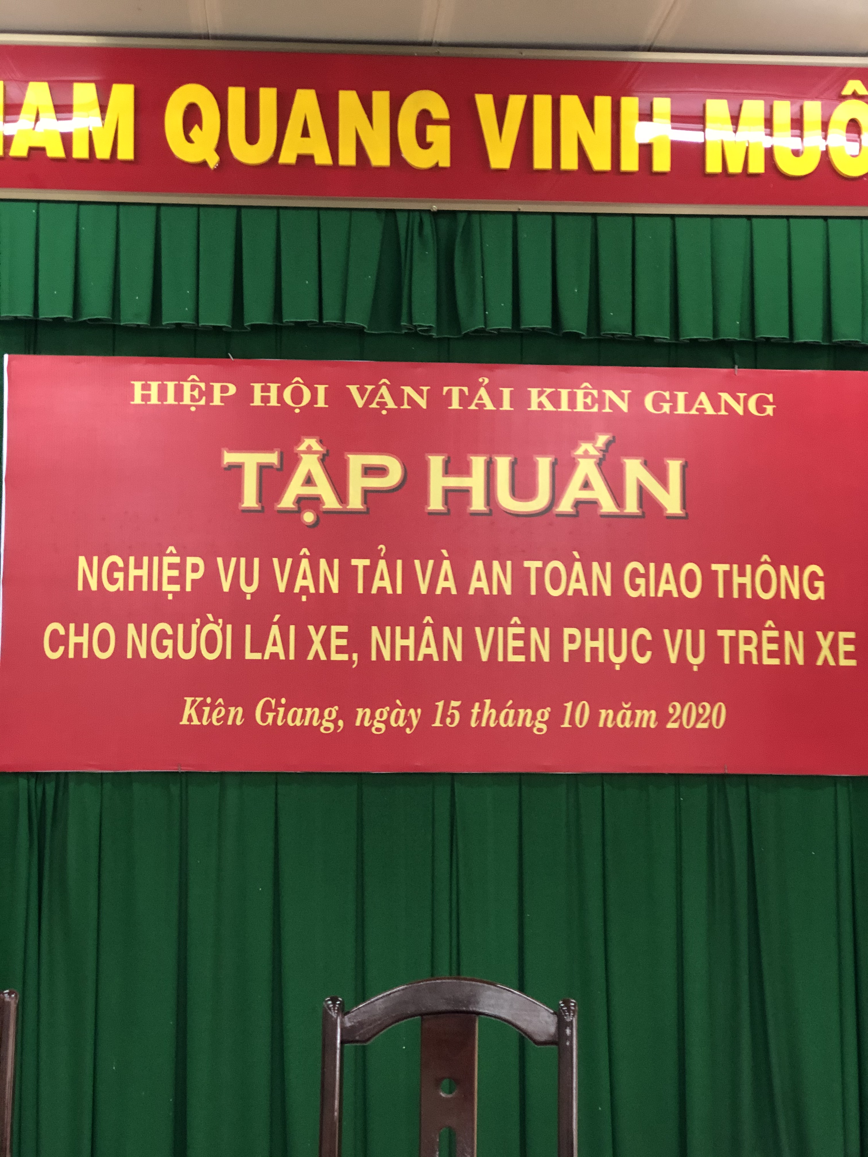 Tập huấn ngày 15.10.2020